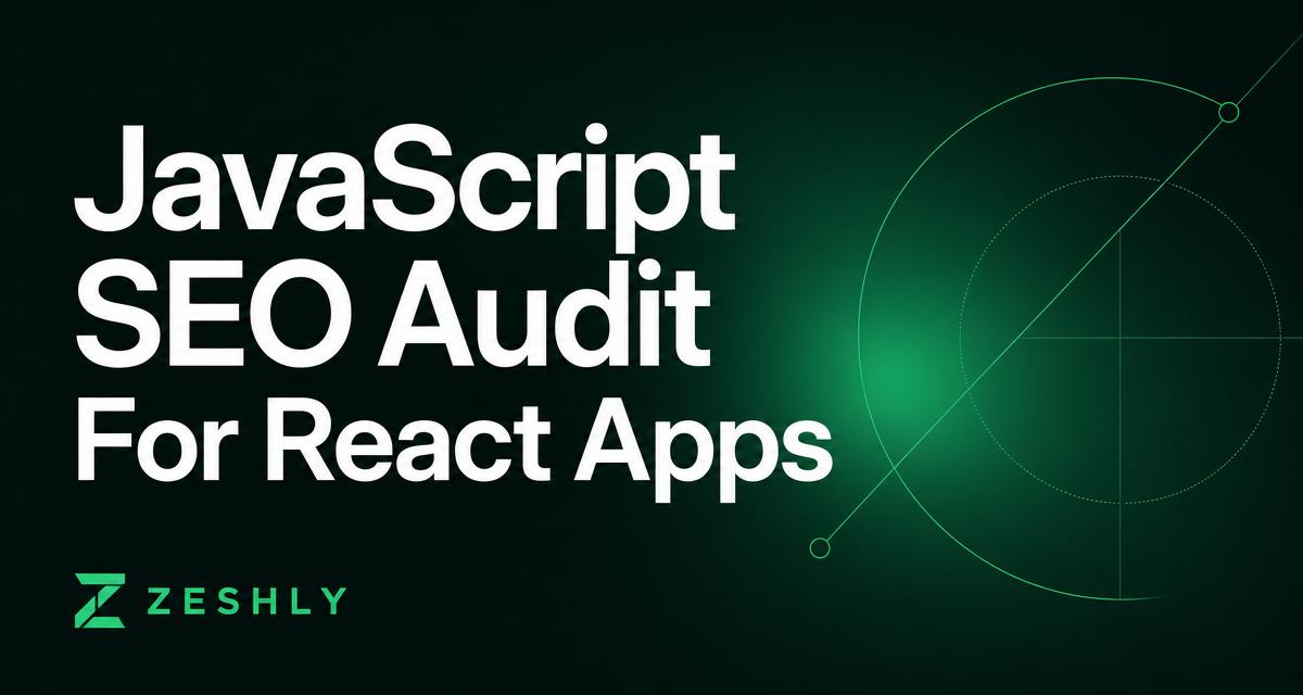 JavaScript SEO Audit for React, Next.js and TanStack Apps