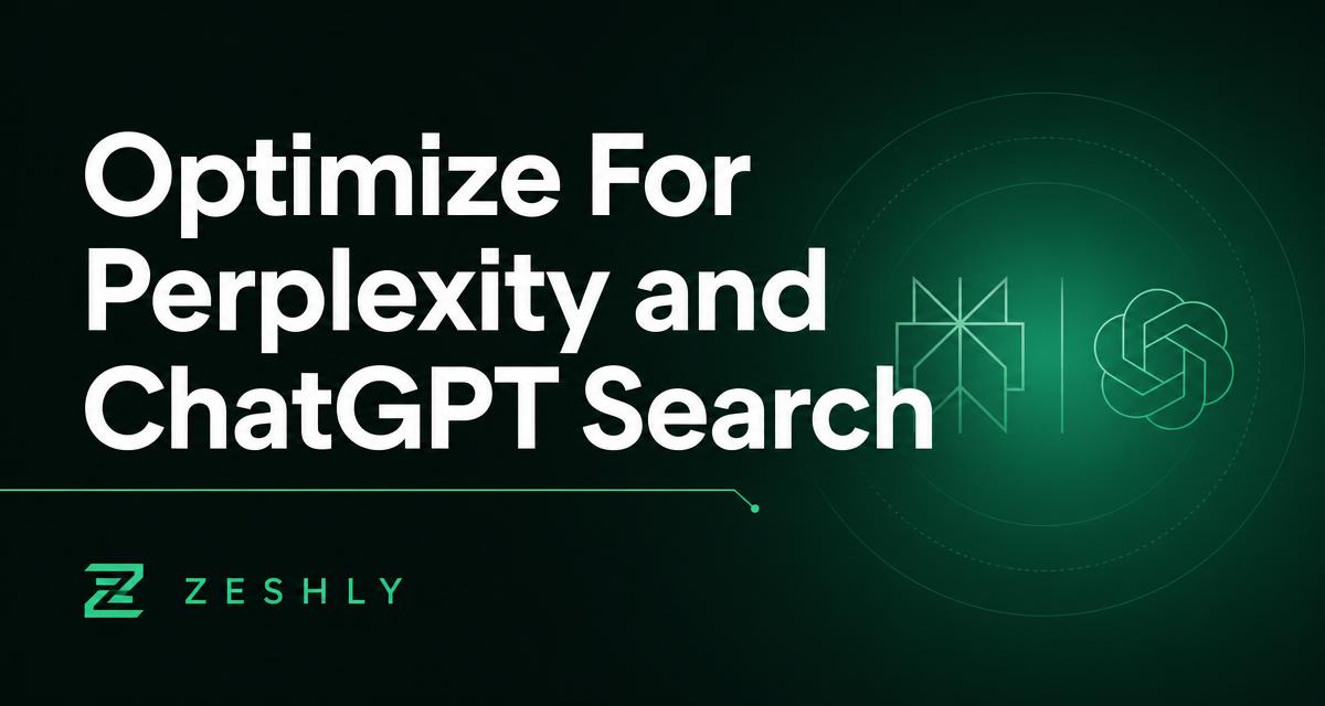How to Optimize for Perplexity and ChatGPT Search
