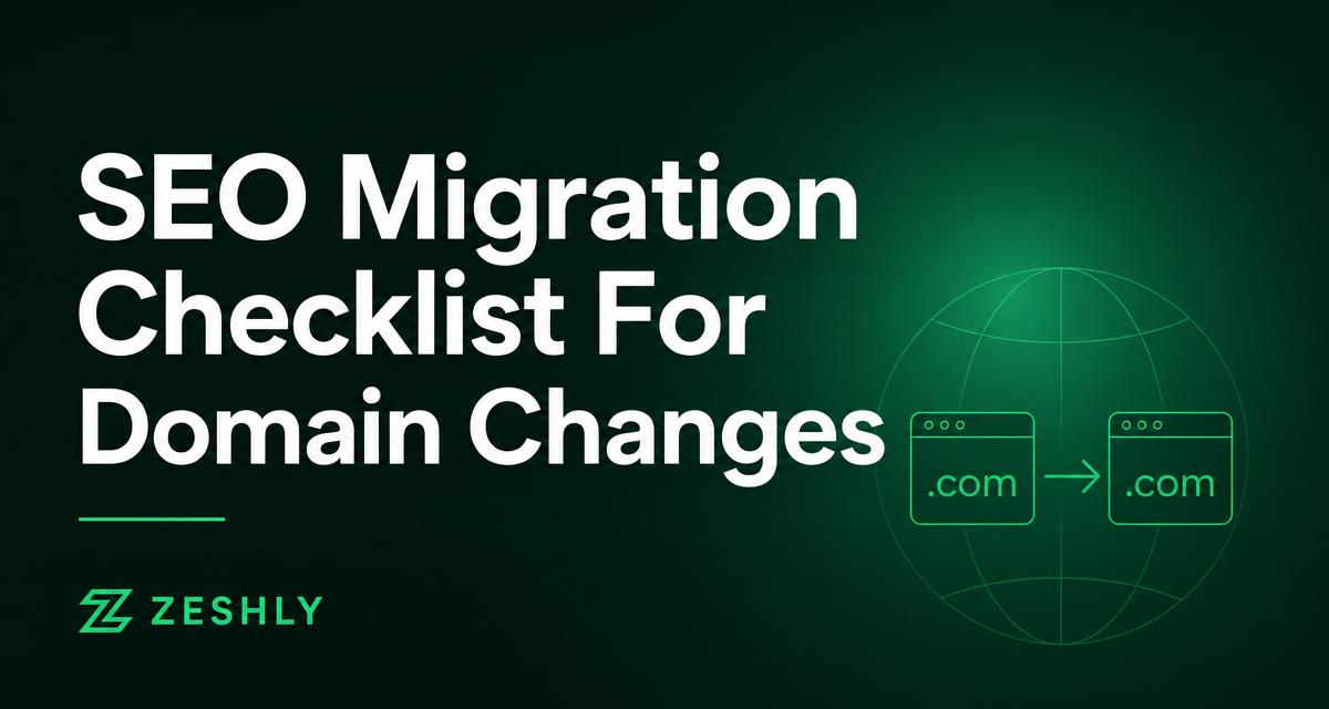 The SEO Migration Checklist For Domain Changes