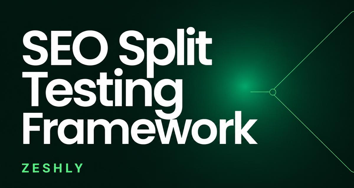 An SEO Split-Testing Framework That Actually Works
